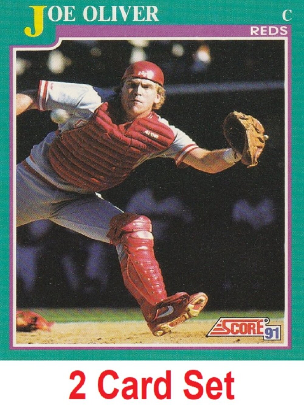 Joe Oliver MLB Baseball Card Collection